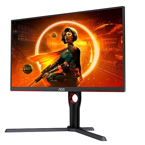 AOC Gaming Q27G3XMN - 27 Inch QHD Monitor, Mini LED, 180Hz, 1ms, GTG, HDR1000, Height Adjust, G-manu (2560 x 1440, 700 cd/m, HDMI 2.0 / DP 1.4) - 180Hz - Mini LED - Height Adjust - 27 inch QHD