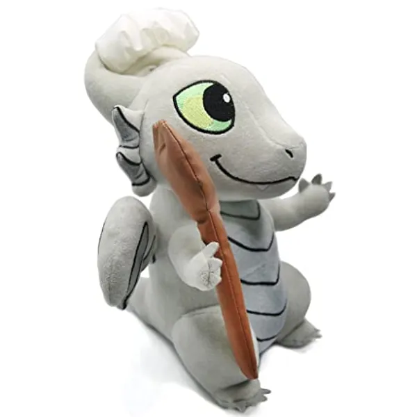 SixthLeafClover Chef Merfle Dragon 13" Cute Soft Stuffed Plush Toy Animal, Adorable Gift