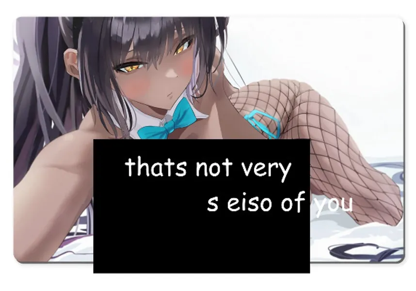 Blue Archive Ecchi Mousepad - Kakudate Karin