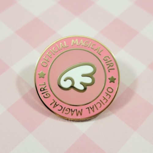 Magical Girl Wing Enamel Pin