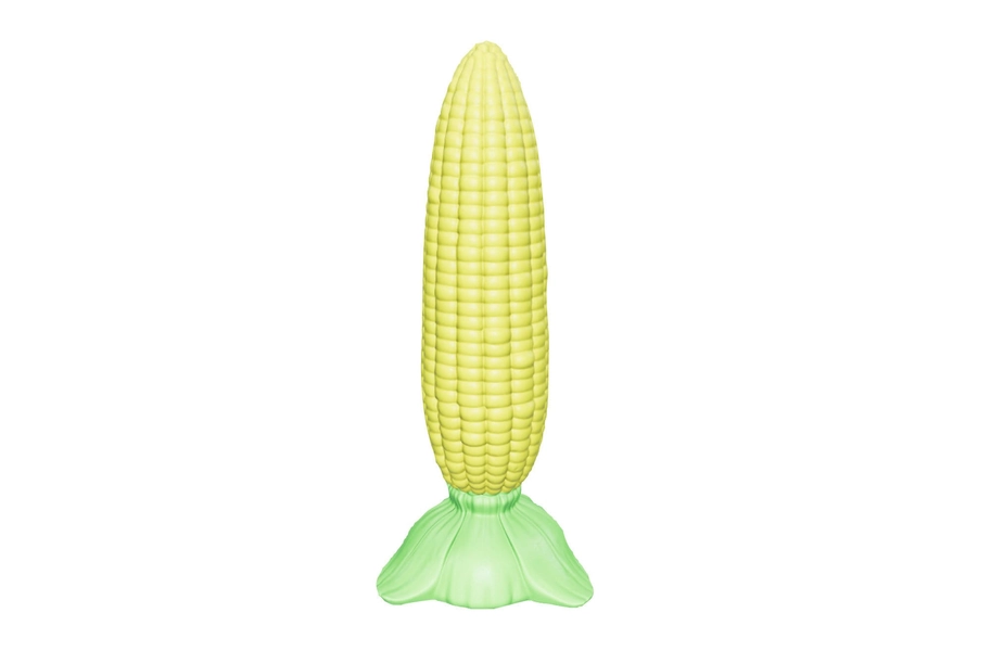 Corn on the Cob Dildo, Platinum Cure Silicone, Clitoral Massager Masturbation Stick, Dildo Vagina Stimulator Toys, Fruit Style Sex Toys