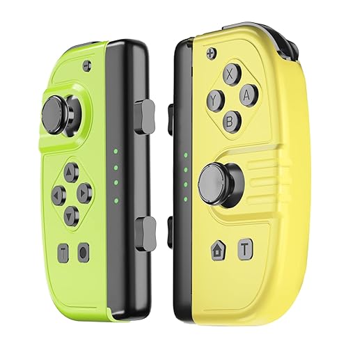 Gamrombo for Nintendo Switch Controller, Replacement for Switch Controllers with Dual Vibration, Wake-Up/Screenshot/Motion Control