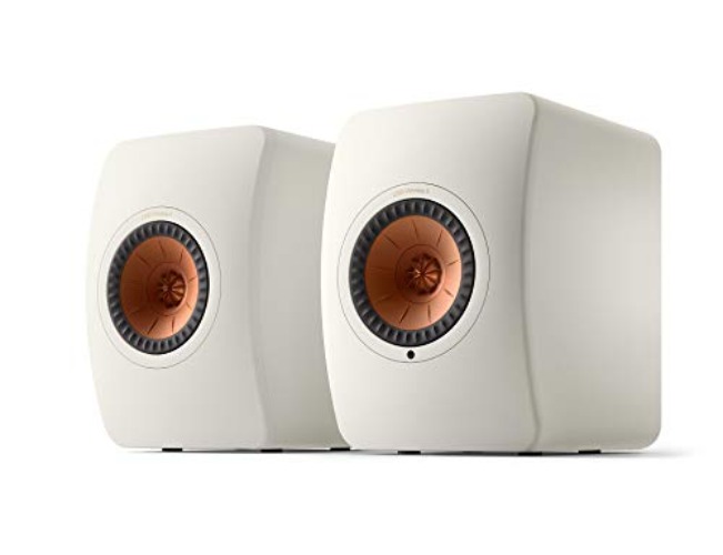 KEF LS50 Wireless II WLAN HiFi Lautsprecher System, Weiss, Aktivlautsprecher | HDMI | Airplay 2 | Bluetooth | Spotify | Tidal - Mineral White