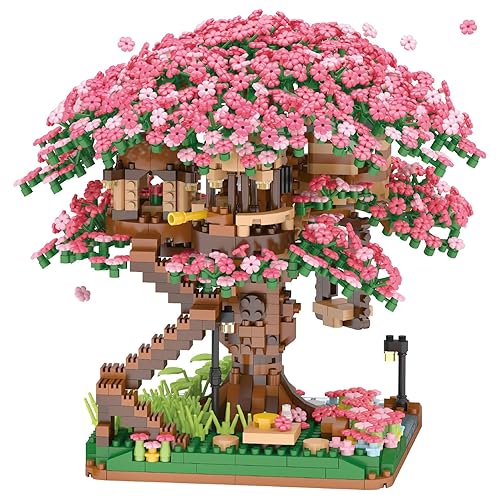 Cherry Blossom Tree Building Set