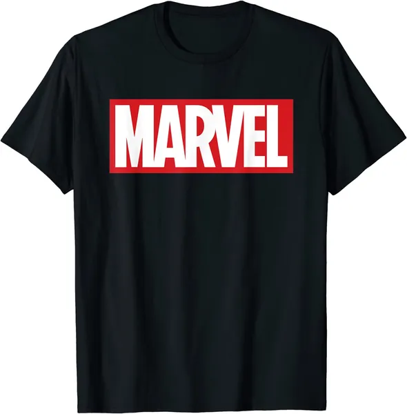 Marvel Klassisches Fettdruck Logo Grafik T-Shirt T-Shirt