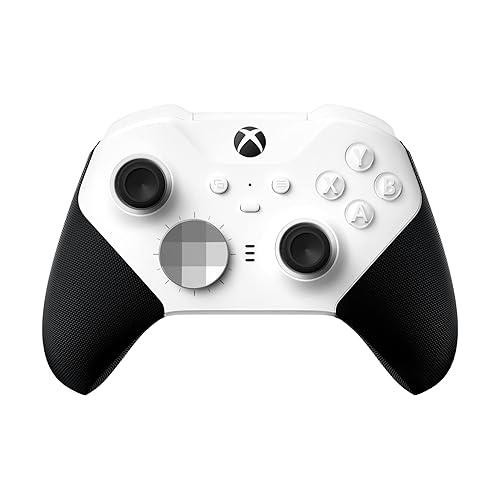 Xbox Elite Bluetooth Wireless Controller Series 2 - Core Edition (White) For PC, Xbox Series X|S, Xbox One, Windows 10, Mobile - White