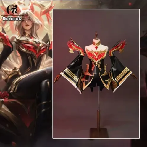Immortalised legend ahri cosplay