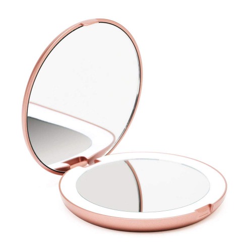Portable Compact Mirror with Light