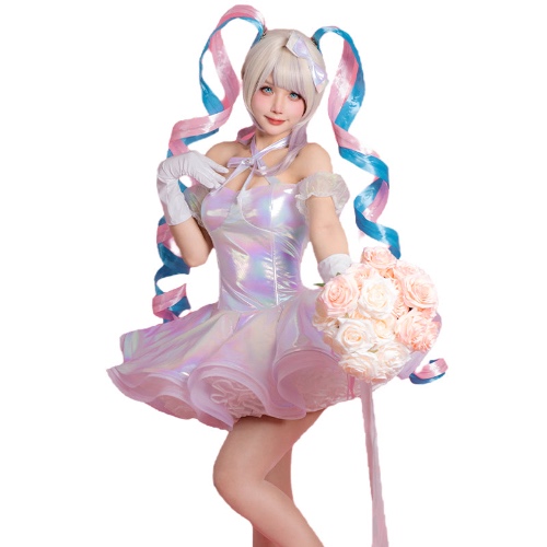 DokiDoki-R Game NEEDY GIRL OVERDOSE Cosplay kangel Costume Skirt | S-Order Processing Time Refer to Description Page