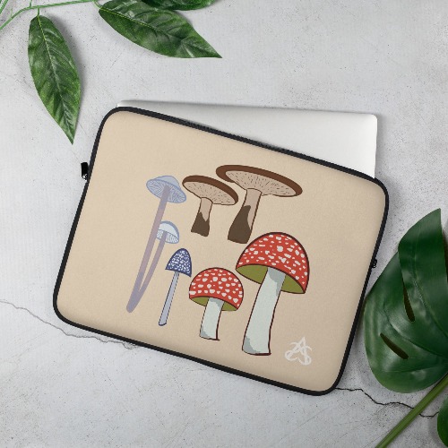 Mushie Friends Laptop Sleeve - 15″