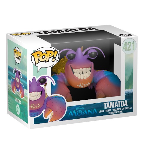 Funko POP! Vinyl: Disney: Moana: Tamatoa - Verzamelbaar Vinyl Figuur - Cadeau Idee - Officiële Merchandise -Filmfans - Model Figuur voor Verzamelaars en Display