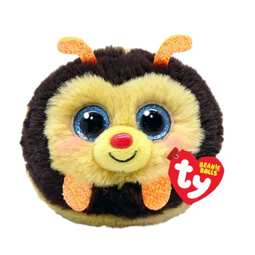 TY Zinger Bee Beanie Balls 3 inch