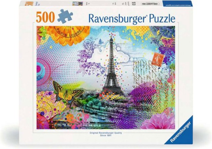 Ravensburger Postcard from Parijs (500).
