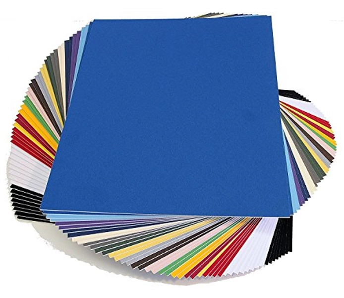 topseller100, Pack of 50 Sheets 11x14 Uncut mat matboard Mix Color