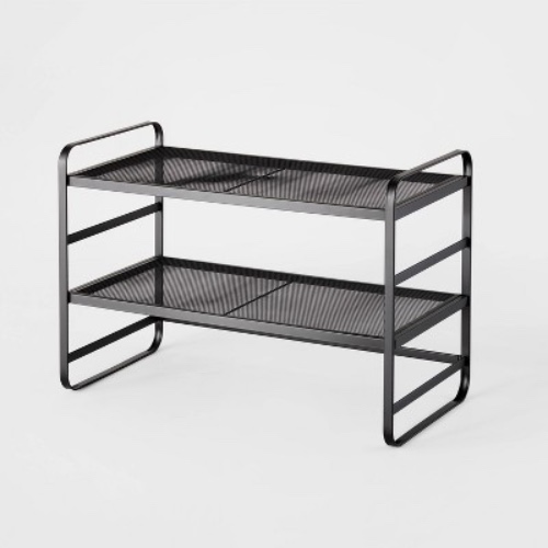 2 Tier Shoe Rack Metal Mesh - Brightroom™