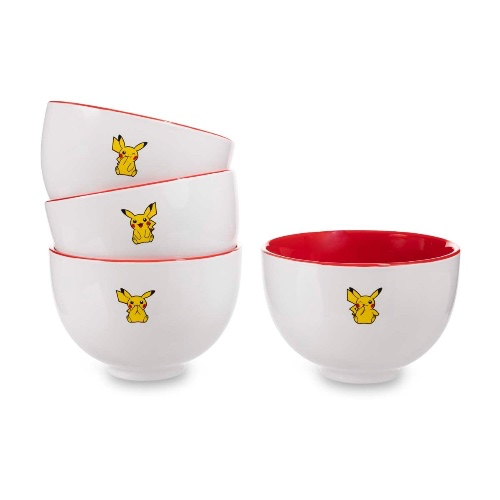 Pikachu Everyday Fun Kitchen Bowls (4-Pack) ?