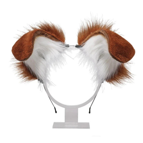 Floppy Puppy Ear Headband - Brown