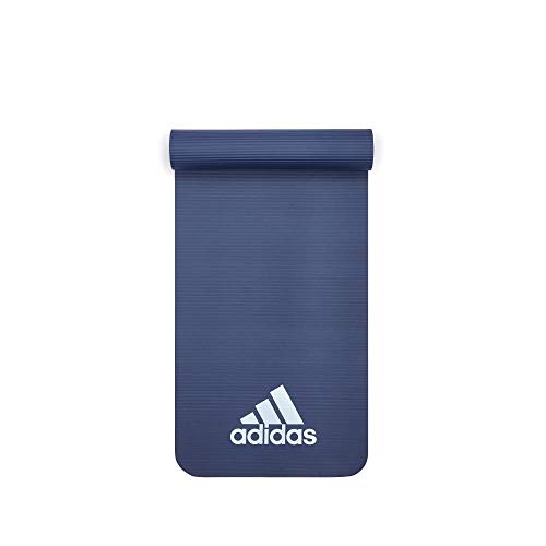 adidas Tapis de Fitness - Bleu - 10 mm - Unique