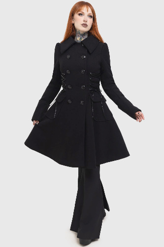 Woeful Coat | L / Black / 100% Polyester