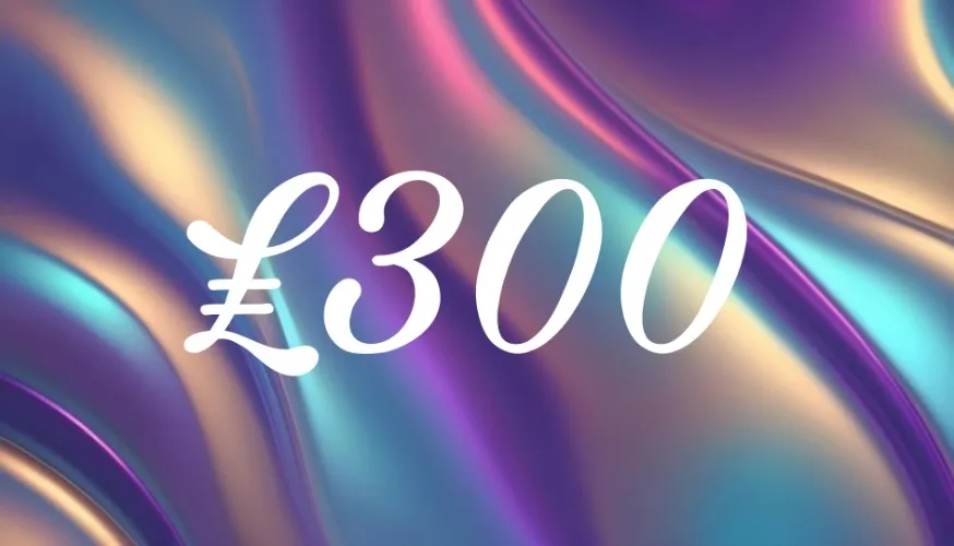 £300 