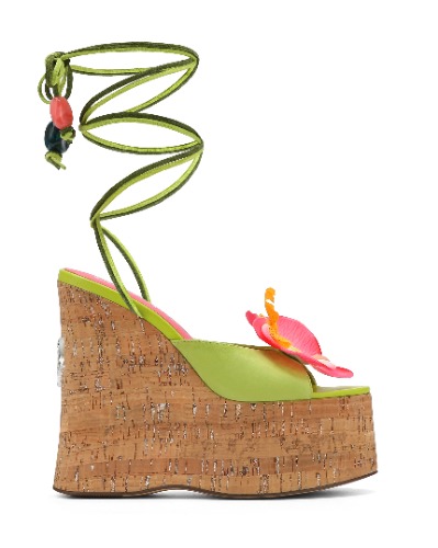 Sunflower Green Kid Suede | 39 EU