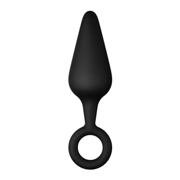 Forto F-10 Anal Plug Trainer Kit for Comfortable Long-Term Wear, 3 Silicone Anal Plugs Training Set with O-Ring Base Prostate Sex Toys for Beginners Advanced Users