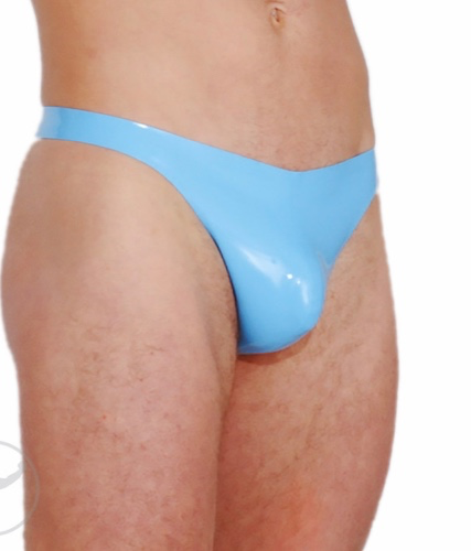 Rubber Briefs Thong Back