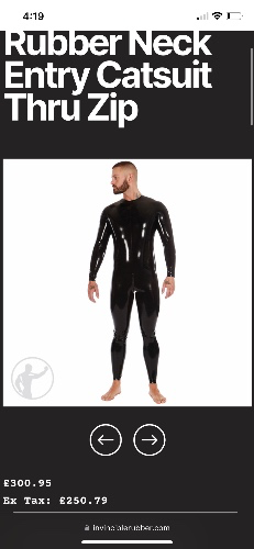 New Rubber suit ;)