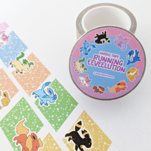 Running Eeveelution, Washi Tape