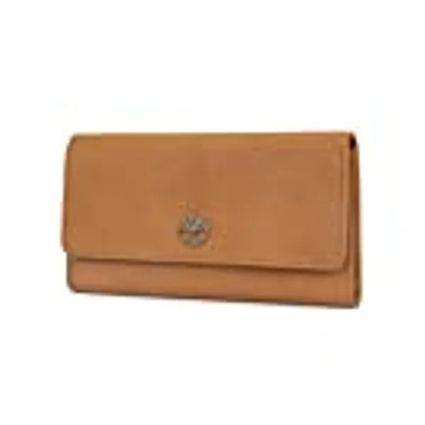 Timberland Women's Leather RFID Flap Wallet Clutch Organizer