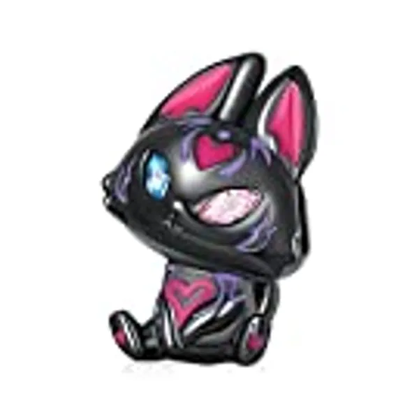 BABAMIA Animal Charms for Bracelets 925 Sterling Silver Bead Charms Bee Butterfly Fox Charm Fits Bracelets and Necklaces Cute Charms for Women Girls