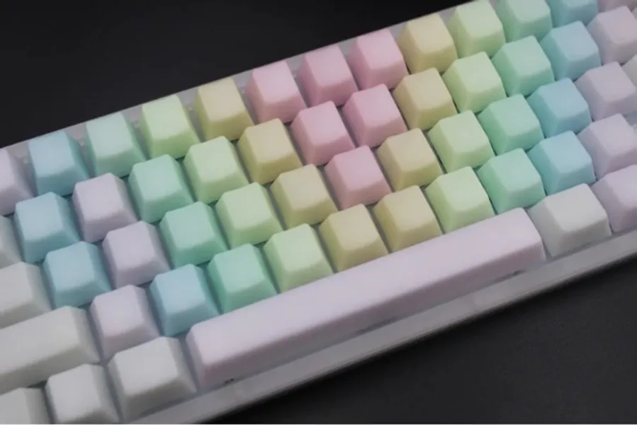 Jelly POM Rainbow Keycaps