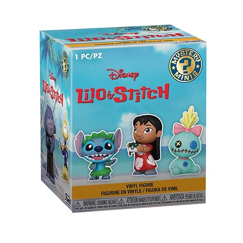 Funko Mystery Mini - Disney Lilo and Stitch - 1 Of 12 to Collect - Styles Vary - Disney: Lilo & Stitch - Collectable Vinyl Figure - Gift Idea - Official Merchandise - Toys for Kids & Adults