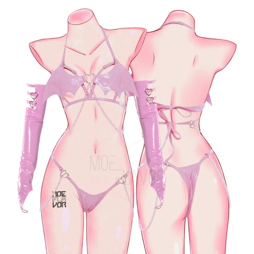 Pastel Succubus - Pink / L/XL