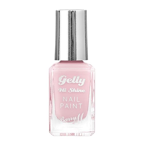 Barry M Gelly Nail Paint - Pink Candy Floss, 10 ml (Pack of 1) - Candy Floss - 10 ml (Pack of 1)