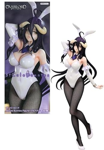 generic Overlord IV Albedo BiCute Bunnies Figure Statue Approx 11.8 Inch Japanese, White