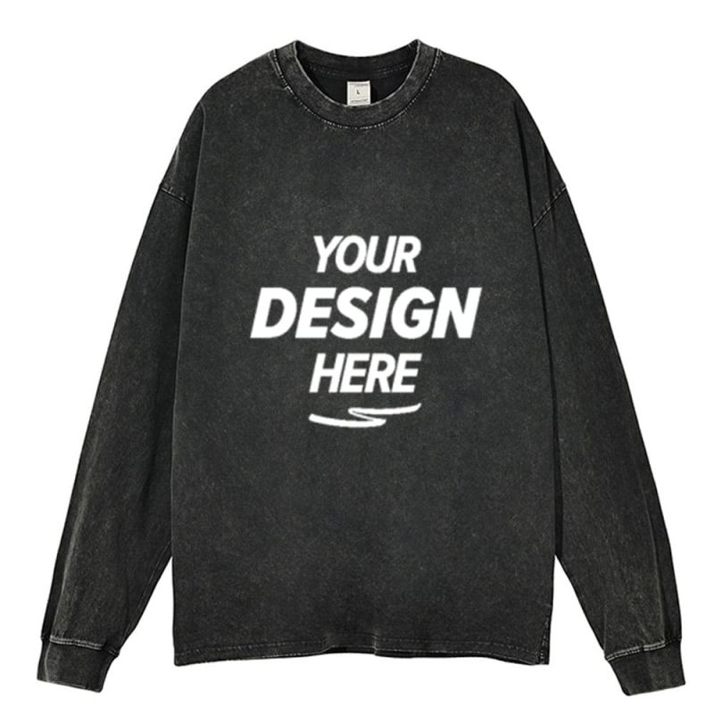 Heavy duty vintage washed sweatshirt