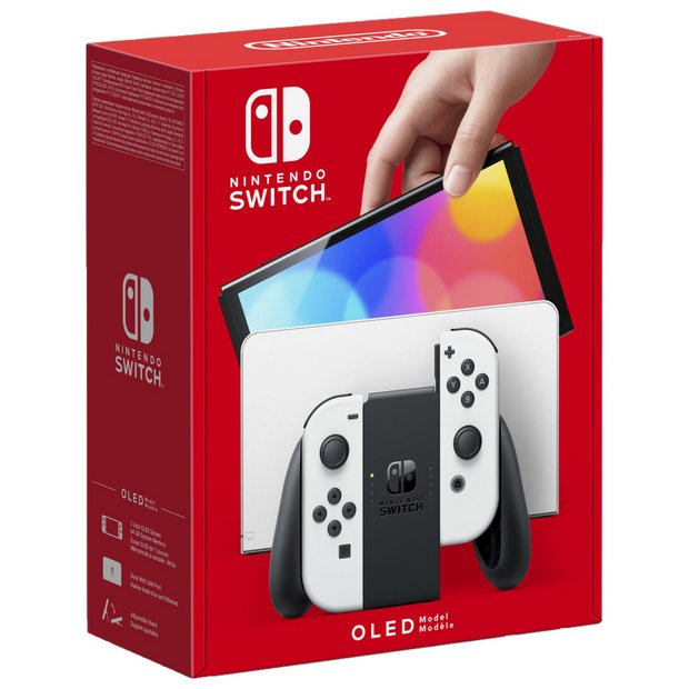 Buy Nintendo Switch OLED Console - White | Nintendo Switch consoles | Argos