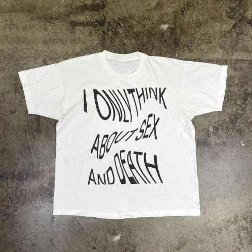 I ONLY THINK ABOUT SEX AND DEATH® Unisex T-Shirt | S
