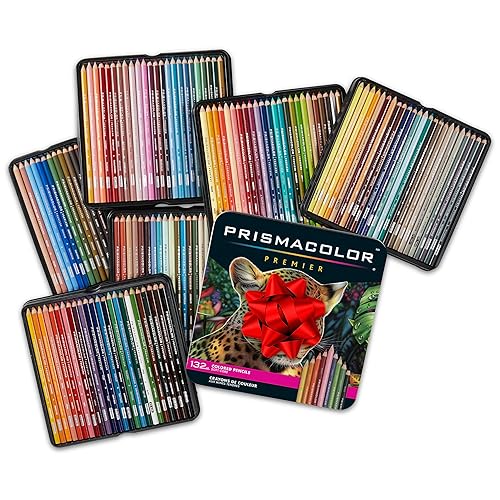 Prismacolor Premier Colored Pencils, Soft Core, 132 Pack - 132 Count (Pack of 1)