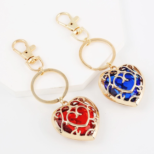 Zelda Heart Container Keychains TOTK BOTW Heart Necklace - Keychains
