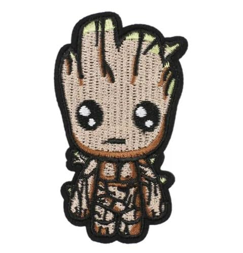 Tree People Patches Iron On Embroidered Clothes Patches for Clothing Stickers for Girl boy Clothing Stickers