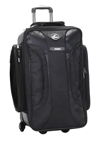 Cramer Tuf-Tek Junior Traveller Bag, Athletic Trainer Traveling Bag, Suitcase for Trainers On the Go, Durable Bag with Handle and Wheels, Large Duffle Bag with Rollers, Storage Bag