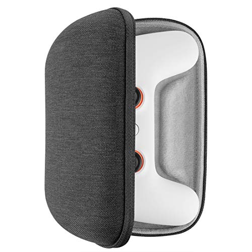 GEEKRIA UltraShell Case Compatible with Google Stadia Controller, Sony Playstation 5 Controller, DualSense, Series X, Cyberpunk Xbox, PS4 Controllers Protective Hard Shell Travel Carrying Bag - Black