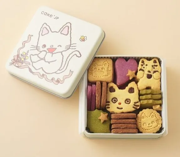 ノンタンたんじょうびクッキー 缶 