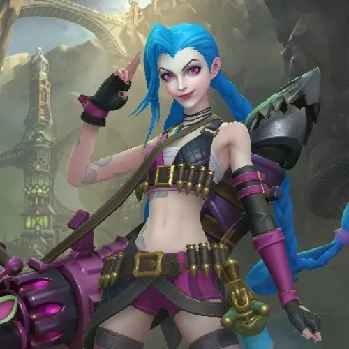 League of Legends Classic Jinx Cosplay