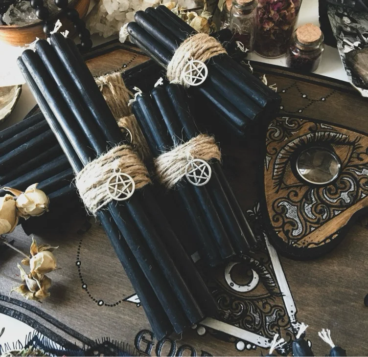 handmade beeswax candles