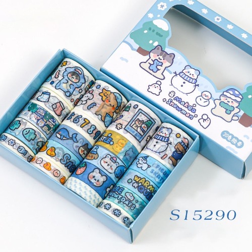 Kawaii Animal Washi Tape Set - 5