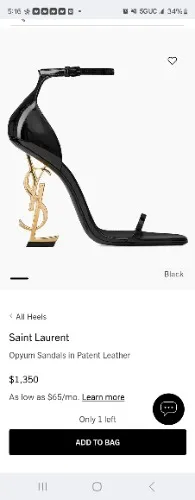YSL OPYUM SANDAL 