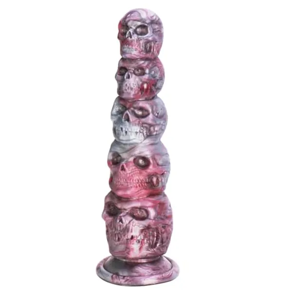Monster Fantasy Dildo, Silicone Anal Dildo with Suction Cup for Men, Realistic Dildos for Women, 8 inch Soft Animal Alien Prostate Dildo, Fat G Spot Fake Penis, Adult Sex Toys